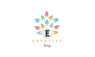 eps e Brief Logo Wasser Farbe Vorlage zum Ihre Unternehmen. Vektor Kunst zum Grafik und Logo design..ep