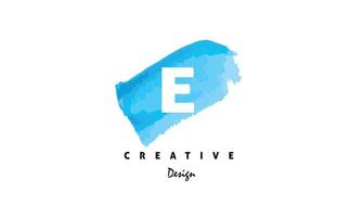 eps e brev logotyp vatten Färg mall för din företag. vektor konst för grafisk och logotyp design..ep