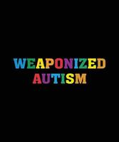 autism medvetenhet månad autism t-shirt design vektor