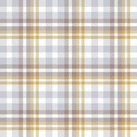 Tartan-Muster-Stoff-Design-Hintergrund ist in einem einfachen Twill gewebt, zwei über zwei unter der Kette, wobei bei jedem Durchgang ein Faden vorgeschoben wird. vektor