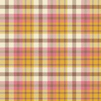 Tartan Muster Stoff Vektor Design ist ein gemustert Stoff bestehend aus von criss gekreuzt, horizontal und Vertikale Bands im mehrere Farben. Tartans sind angesehen wie ein kulturell Symbol von Schottland.