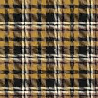 pläd mönster sömlös textur är en mönstrad trasa bestående av criss korsade, horisontell och vertikal band i flera olika färger. tartans är betraktas som en kulturell ikon av Skottland. vektor