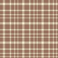 pläd mönster design textur är en mönstrad trasa bestående av criss korsade, horisontell och vertikal band i flera olika färger. tartans är betraktas som en kulturell ikon av Skottland. vektor