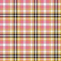 tartan pläd mönster tyg design bakgrund är en mönstrad trasa bestående av criss korsade, horisontell och vertikal band i flera olika färger. tartans är betraktas som en kulturell ikon av Skottland. vektor