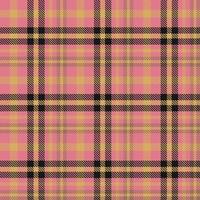 tartan pläd mönster tyg vektor design är en mönstrad trasa bestående av criss korsade, horisontell och vertikal band i flera olika färger. tartans är betraktas som en kulturell ikon av Skottland.