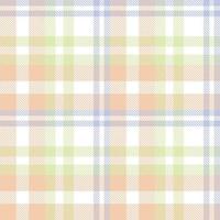 pastell pläd mönster design textil- är en mönstrad trasa bestående av criss korsade, horisontell och vertikal band i flera olika färger. tartans är betraktas som en kulturell Skottland. vektor