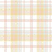 Pastell- Plaid Muster Stoff Vektor Design ist gemacht mit abwechselnd Bands von farbig Vor gefärbt Fäden gewebte wie beide Kette und Schuss beim richtig Winkel zu jeder andere.