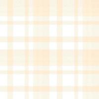 Pastell- Tartan Plaid Muster nahtlos Textur ist gewebte im ein einfach Köper, zwei Über zwei unter das Kette, vorrücken einer Faden beim jeder passieren. vektor