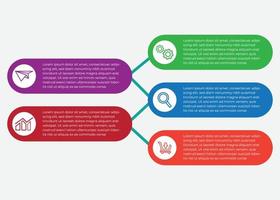 Infografiken Design Vorlagen vektor