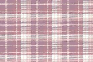 lila Tartan Muster Design Textil- ist gewebte im ein einfach Köper, zwei Über zwei unter das Kette, vorrücken einer Faden beim jeder passieren. vektor