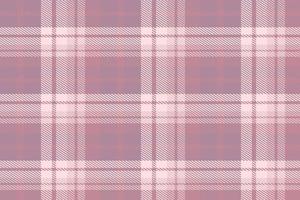 lila tartan mönster tyg design bakgrund är en mönstrad trasa bestående av criss korsade, horisontell och vertikal band i flera olika färger. tartans är betraktas som en kulturell Skottland. vektor