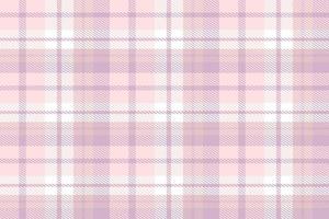 lila Tartan Plaid Muster Mode Design Textur ist ein gemustert Stoff bestehend aus von criss gekreuzt, horizontal und Vertikale Bands im mehrere Farben. Tartans sind angesehen wie ein kulturell Schottland. vektor