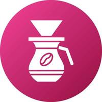 Kaffee Filter Symbol Stil vektor