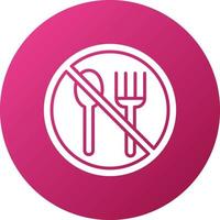 Hunger Streik Symbol Stil vektor