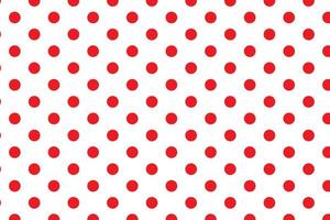 abstrakt geometrisch rot Polka Punkt Muster Vektor Design.
