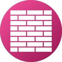 Brickwall-Icon-Stil vektor