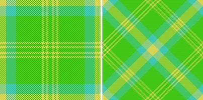 mönster bakgrund sömlös. pläd vektor textil. tartan textur tyg kolla upp.