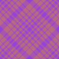 Textil- prüfen Hintergrund. Tartan Plaid Textur. Muster Vektor Stoff nahtlos.