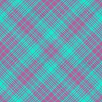 Vektor Plaid Muster. nahtlos Tartan Stoff. Textur Hintergrund prüfen Textil.