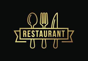 Restaurant Logo Vorlage Design Vektor