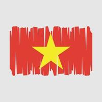 vietnam flagge vektor