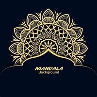 Luxus Mandala Vektor Kunst
