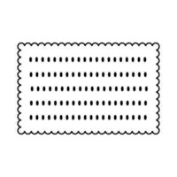 Plätzchen Symbol Vektor. Süßwaren Illustration unterzeichnen. Gebäck Symbol. Konfekt Logo. vektor