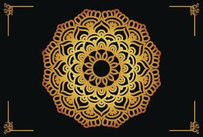 Mandala Blumen- Muster, Jahrgang dekorativ Elemente kostenlos Vektor