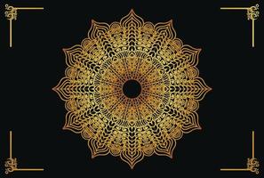 Mandala Blumen- Muster, Jahrgang dekorativ Elemente kostenlos Vektor