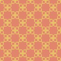 Gelb Quadrate Muster auf dunkel Rosa nahtlos Hintergrund. vektor