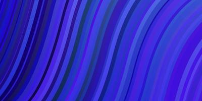 hellrosa, blauer Vektorhintergrund mit Bögen. vektor