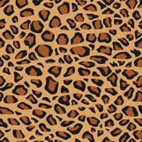 leopard fläckar sömlösa mönster gepard bakgrund djur skinn ut vektor
