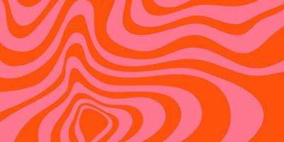 psychedelisch trippy y2k retro Hintergrund Strudel. einfach Vektor Illustration. groovig Welle drucken. Jahrgang Hintergrund. psychedelisch groovig Spiral-
