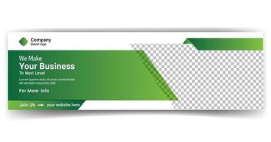 Business-Web-Banner-Vorlagen-Design kostenloser Vektor