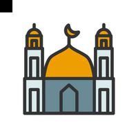 Moschee Vektor islamisch Symbol zum Ihre Design Logo Stil