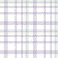 pastell tartan pläd mönster mode design textur är tillverkad med alternerande band av färgad pre färgade trådar vävd som både varp och väft på rätt vinklar till varje Övrig. vektor