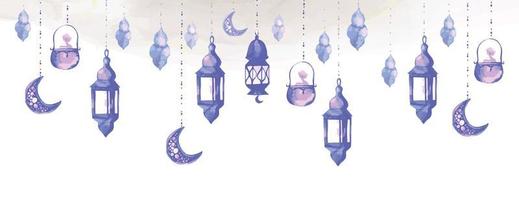 Vektor Illustration von Ramadan und eid Mubarak Symbole. geeignet zum Hintergrund, Aufkleber, Karte, usw