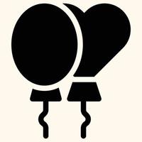 Mutter Liebe Blume Luftballons letztere Plaudern Symbol zum herunterladen vektor