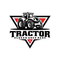 Traktor Illustration Logo Vektor