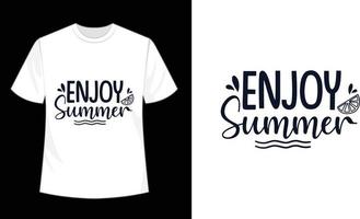 Sommer- T-Shirt Design Hallo Sommer- Sublimation Strand Stimmung vektor