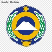 Emblem von Provinz von Russland vektor
