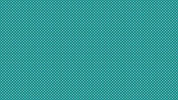 Weiß Farbe Polka Punkte Über dunkel cyan Hintergrund vektor