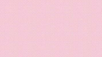 vit Färg polka prickar över rosa bakgrund vektor