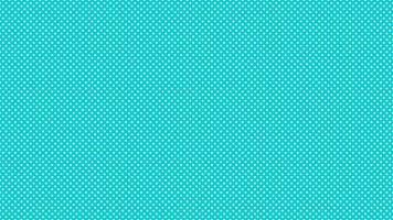 Weiß Farbe Polka Punkte Über dunkel Türkis cyan Hintergrund vektor