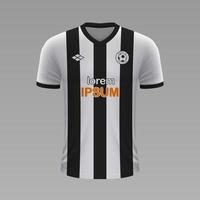 realistisch Fußball Hemd 2020 atletico mineiro vektor