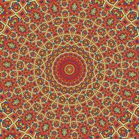 Mandala. Färbung Buch Seiten. indisch Anti-Stress Medaillon. abstrakt islamisch Blume, Arabisch Henna vektor