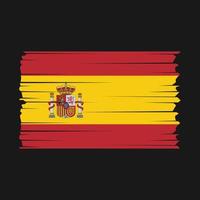 Spanien Flagge Vektor