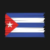 Kuba Flagge Vektor