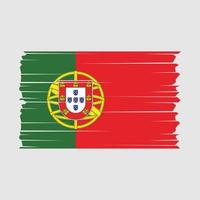 Portugal flagga vektor