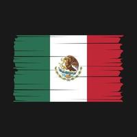 mexiko flagge vektor
